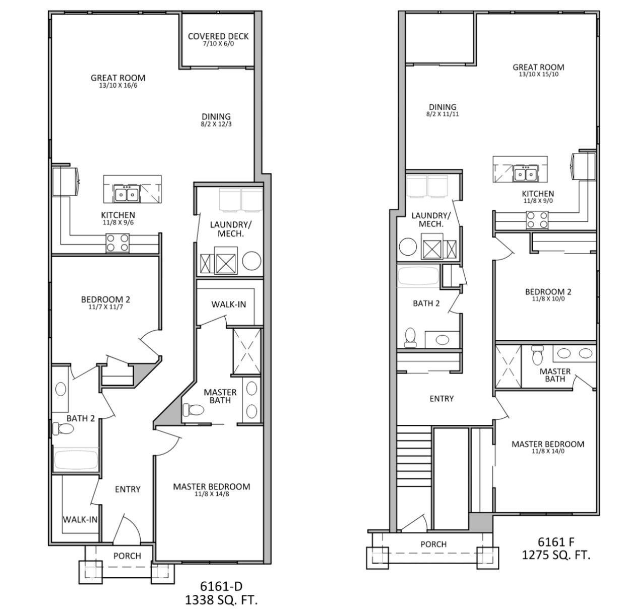 Condos at Marina Shores - Floorplan - 2 Bedroom 2nd Floor